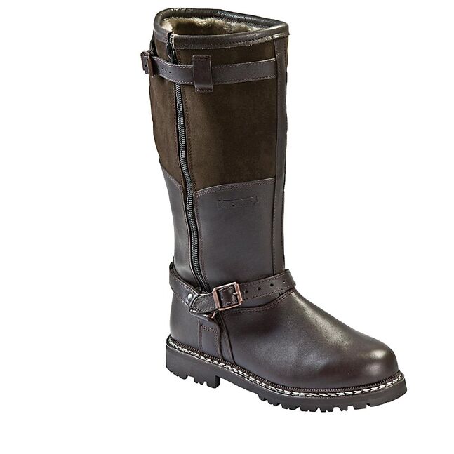 Fliegerstiefel, dunkelbraun, 42