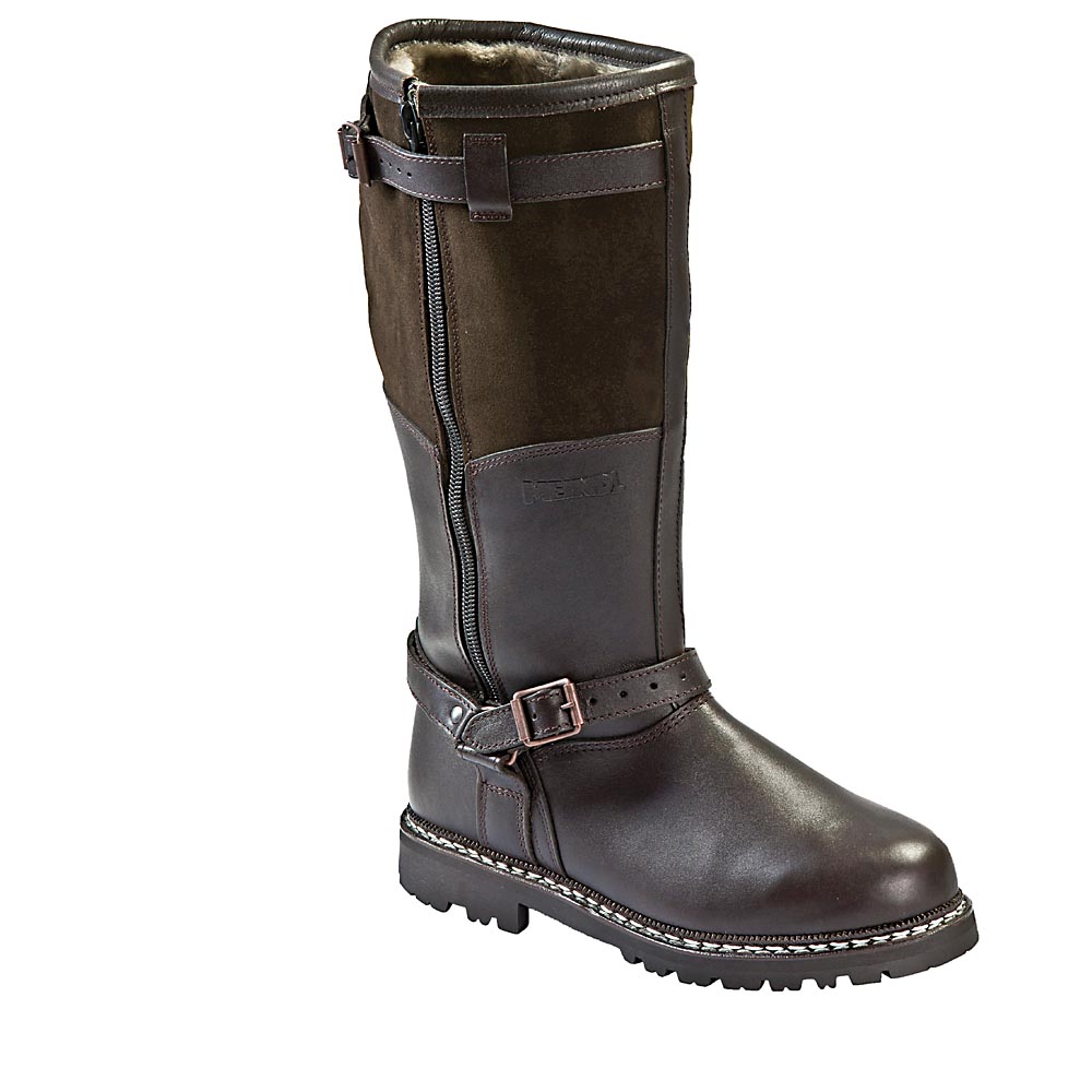 Fliegerstiefel, dunkelbraun, 42