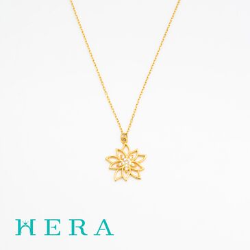 Алтан гинж /цэцэг шигтгээтэй/