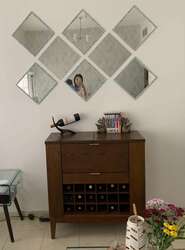 Наадаг шилэн толь 30х30см хэмжээ