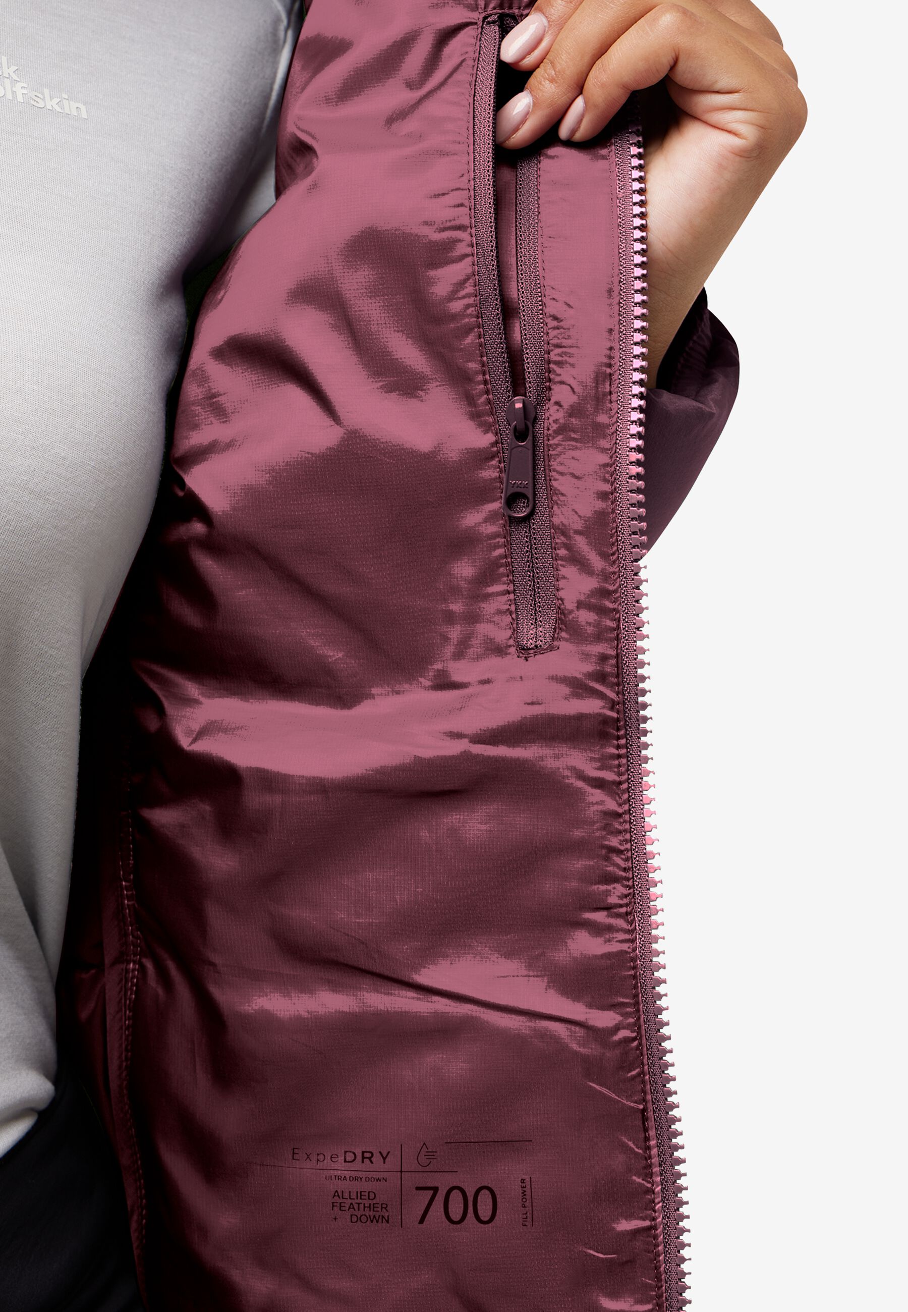 NEBELHORN DOWN HOODY W RDS