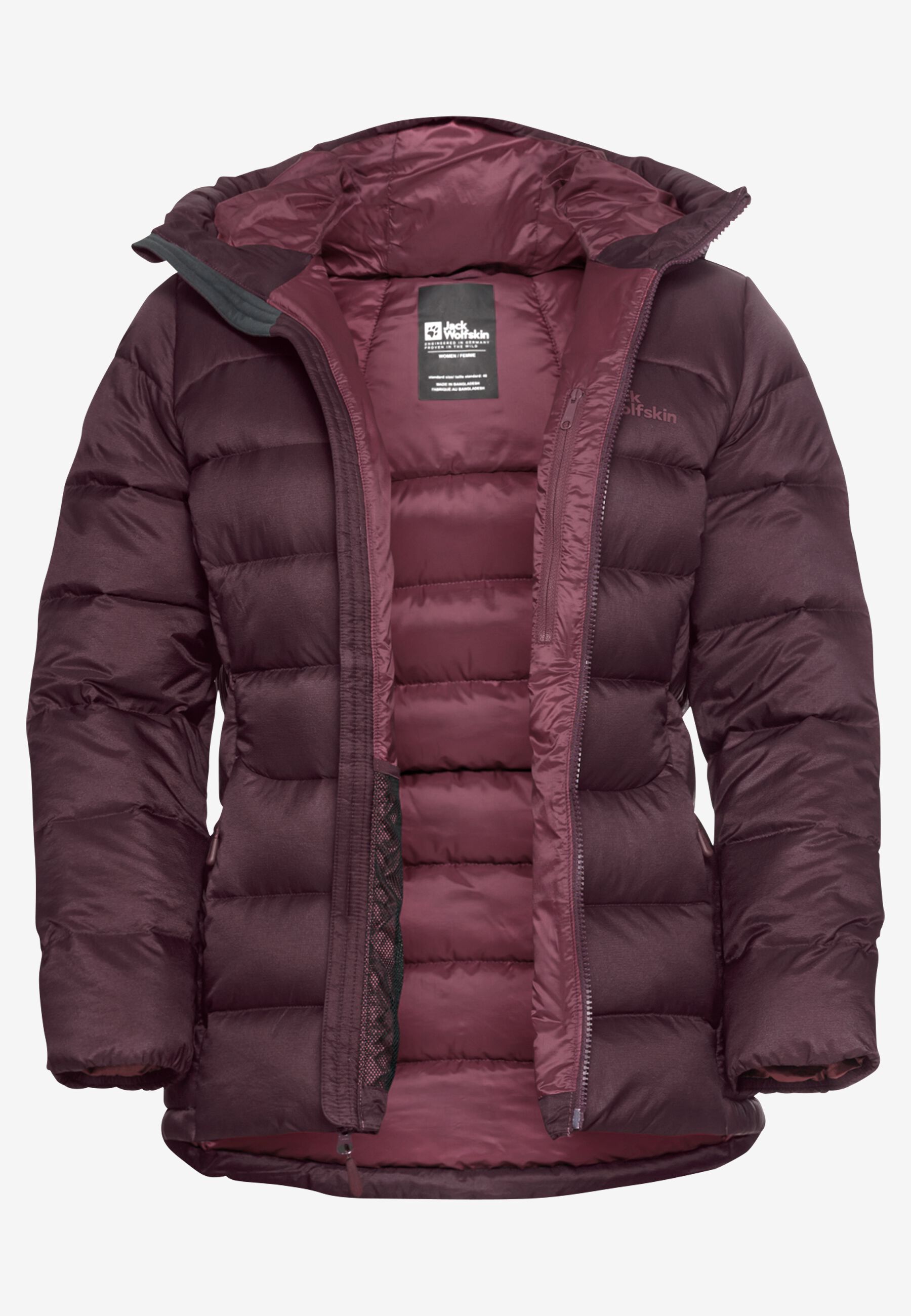 NEBELHORN DOWN HOODY W RDS