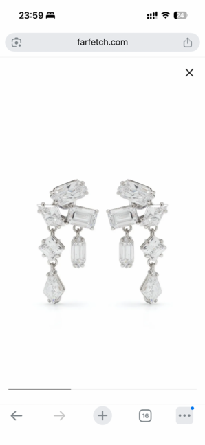 Mesmera drop earrings