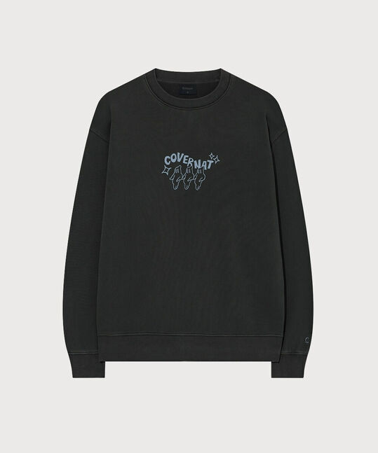 Pigment Drawing Graphic Sweatshirt