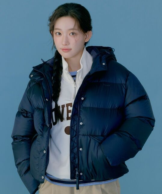 Woman Civic Hooded Down