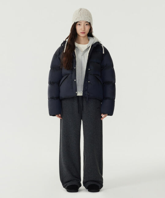 Woman Civic Hooded Down