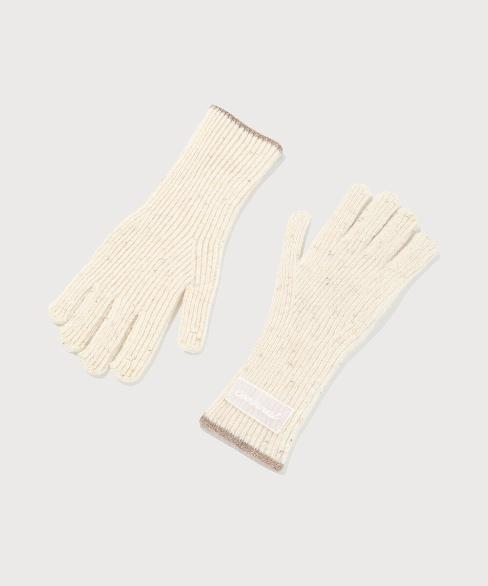 Cloverheart Lambswool Melange Tip Gloves