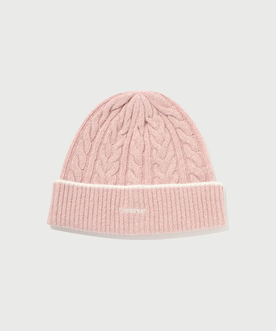 Authentic Lambswool Cable Beanie