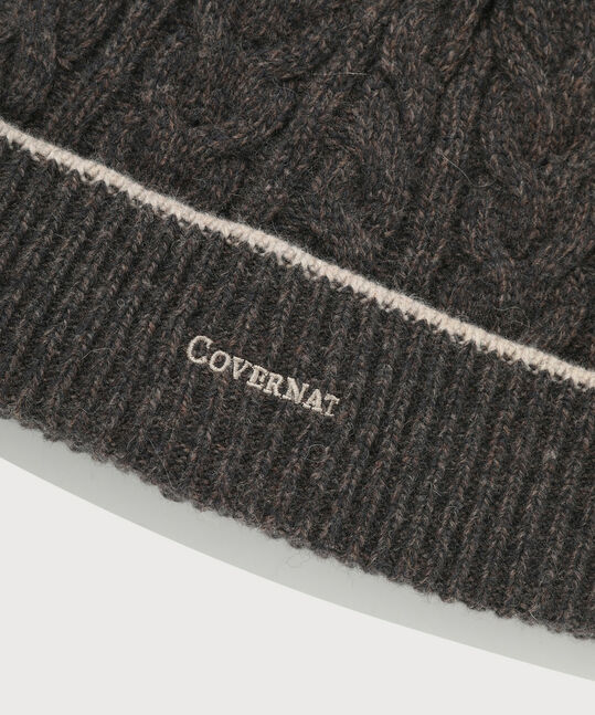 Authentic Lambswool Cable Beanie