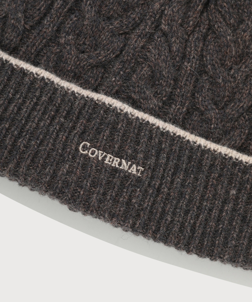 Authentic Lambswool Cable Beanie