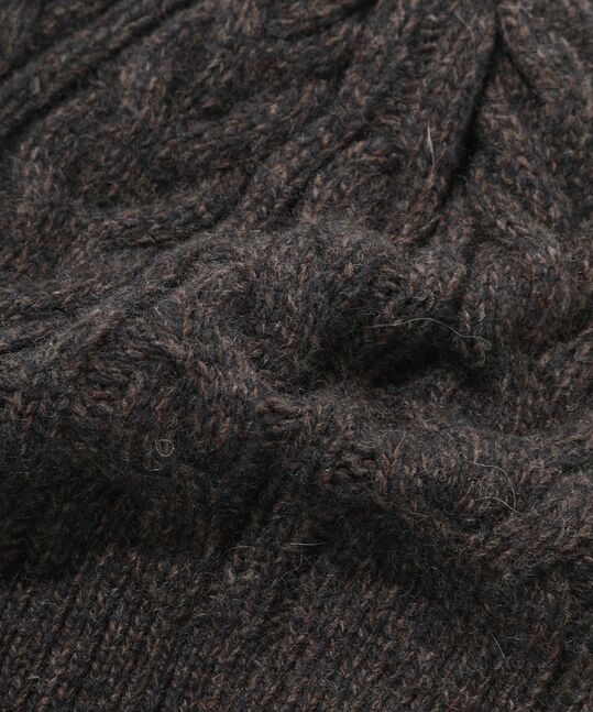 Authentic Lambswool Cable Beanie