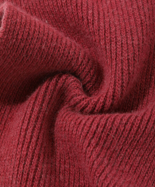 Cloverheart Lambswool Melange Tip Muffler