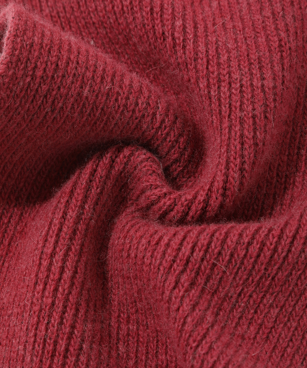 Cloverheart Lambswool Melange Tip Muffler