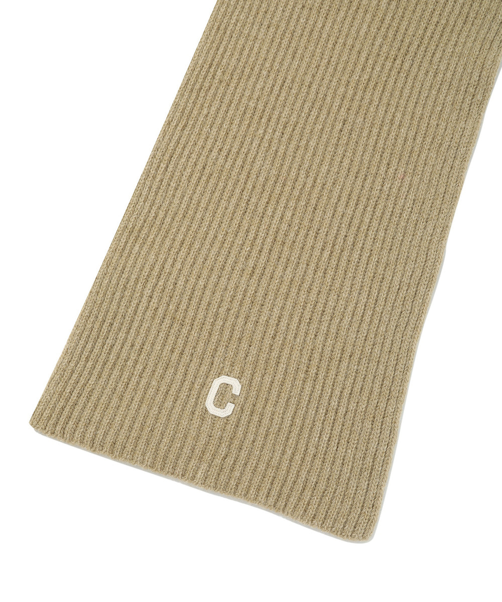 Authentic C Logo Lambswool Muffler