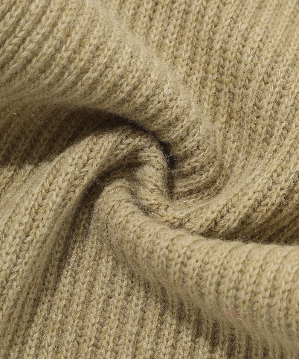 Authentic C Logo Lambswool Muffler