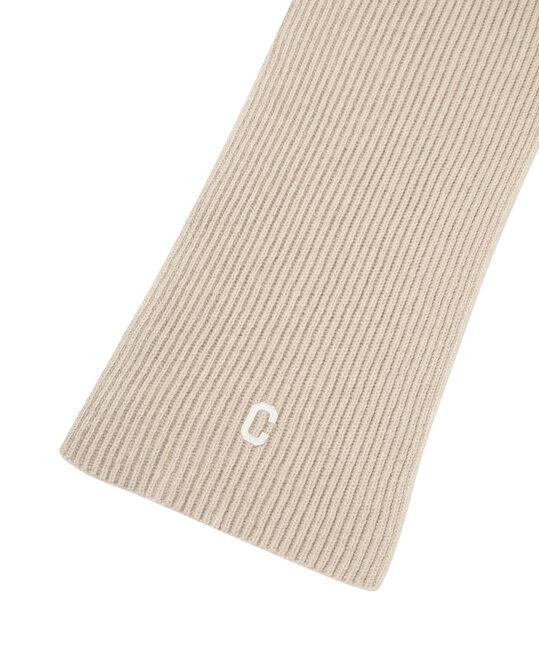 Authentic C Logo Lambswool Muffler