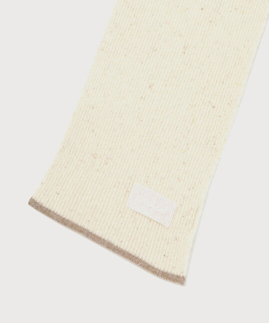 Cloverheart Lambswool Melange Tip Muffler