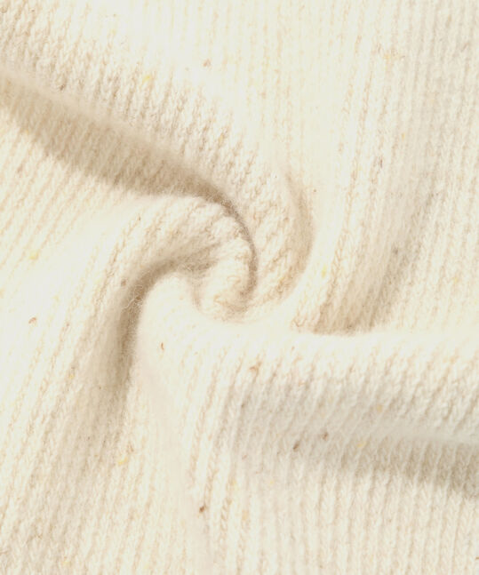 Cloverheart Lambswool Melange Tip Muffler