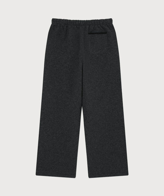 Woman Boucle Banding Sweat Pants