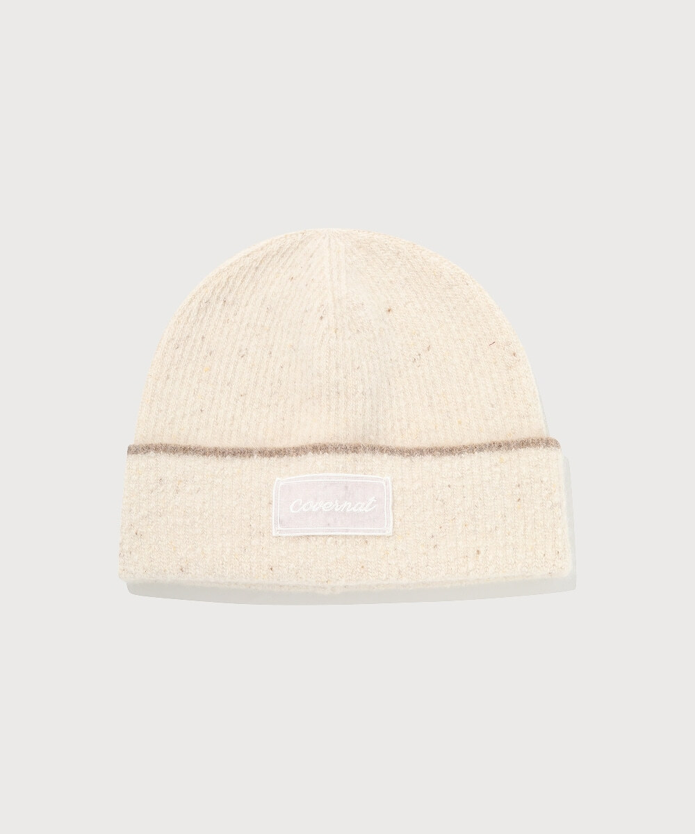 Cloverheart Lambswool Melange Tip Beanie