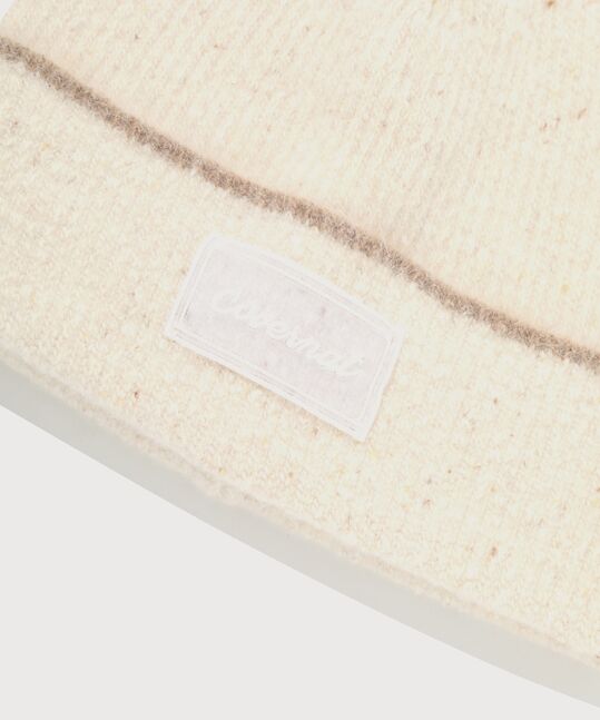 Cloverheart Lambswool Melange Tip Beanie