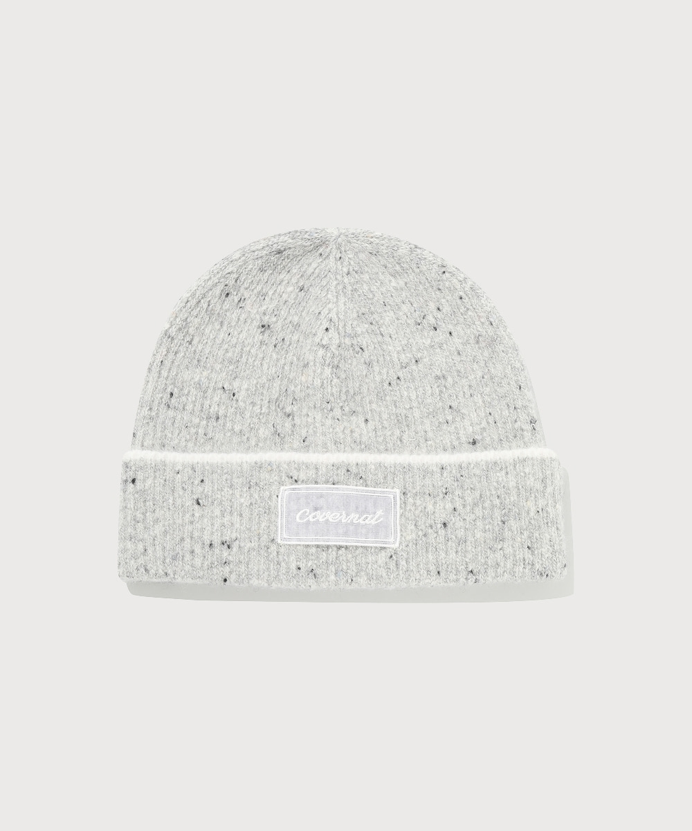 Cloverheart Lambswool Melange Tip Beanie