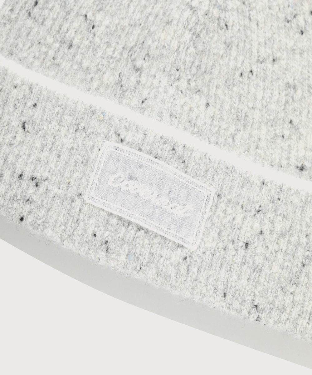 Cloverheart Lambswool Melange Tip Beanie