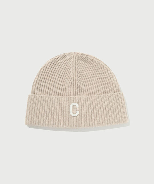 Authentic C Logo Felt Applique Beanie