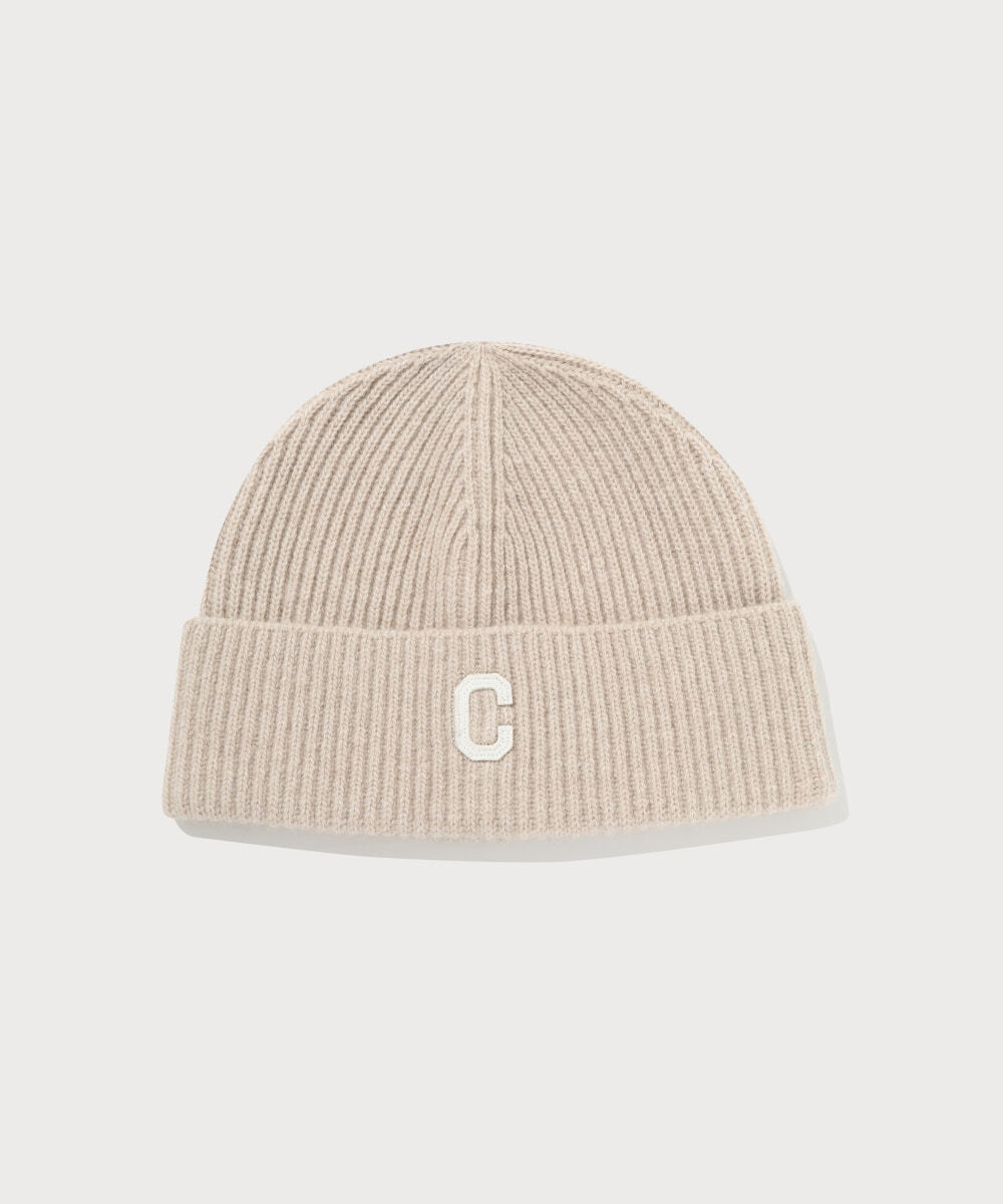 Authentic C Logo Felt Applique Beanie