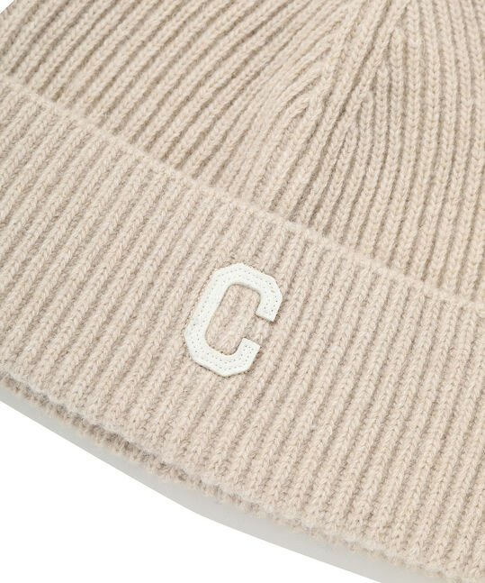 Authentic C Logo Felt Applique Beanie