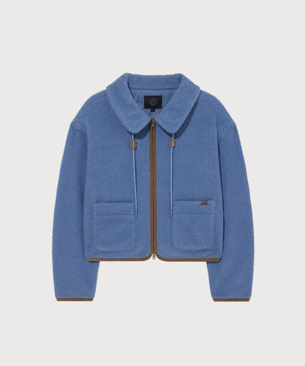 Woman Sherpa Zip Up Jacket