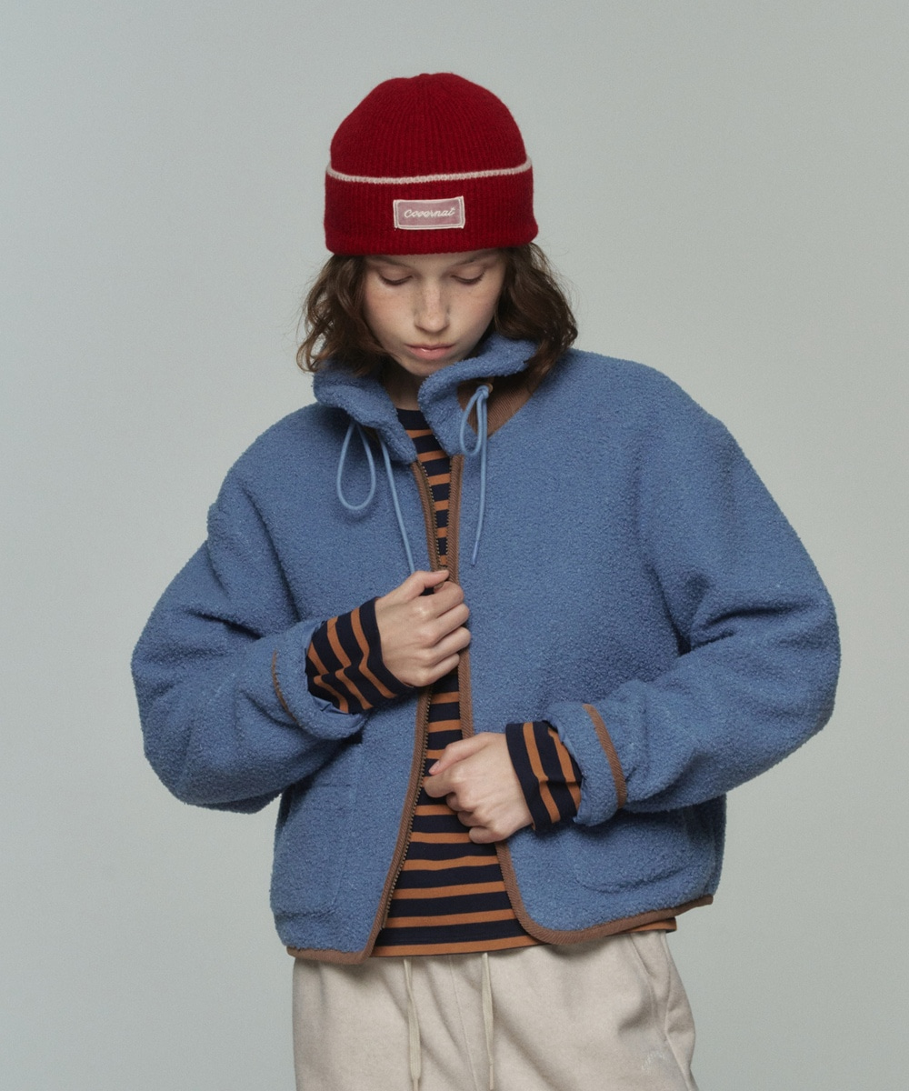 Woman Sherpa Zip Up Jacket