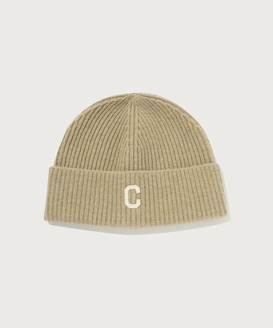 Authentic C Logo Felt Applique Beanie