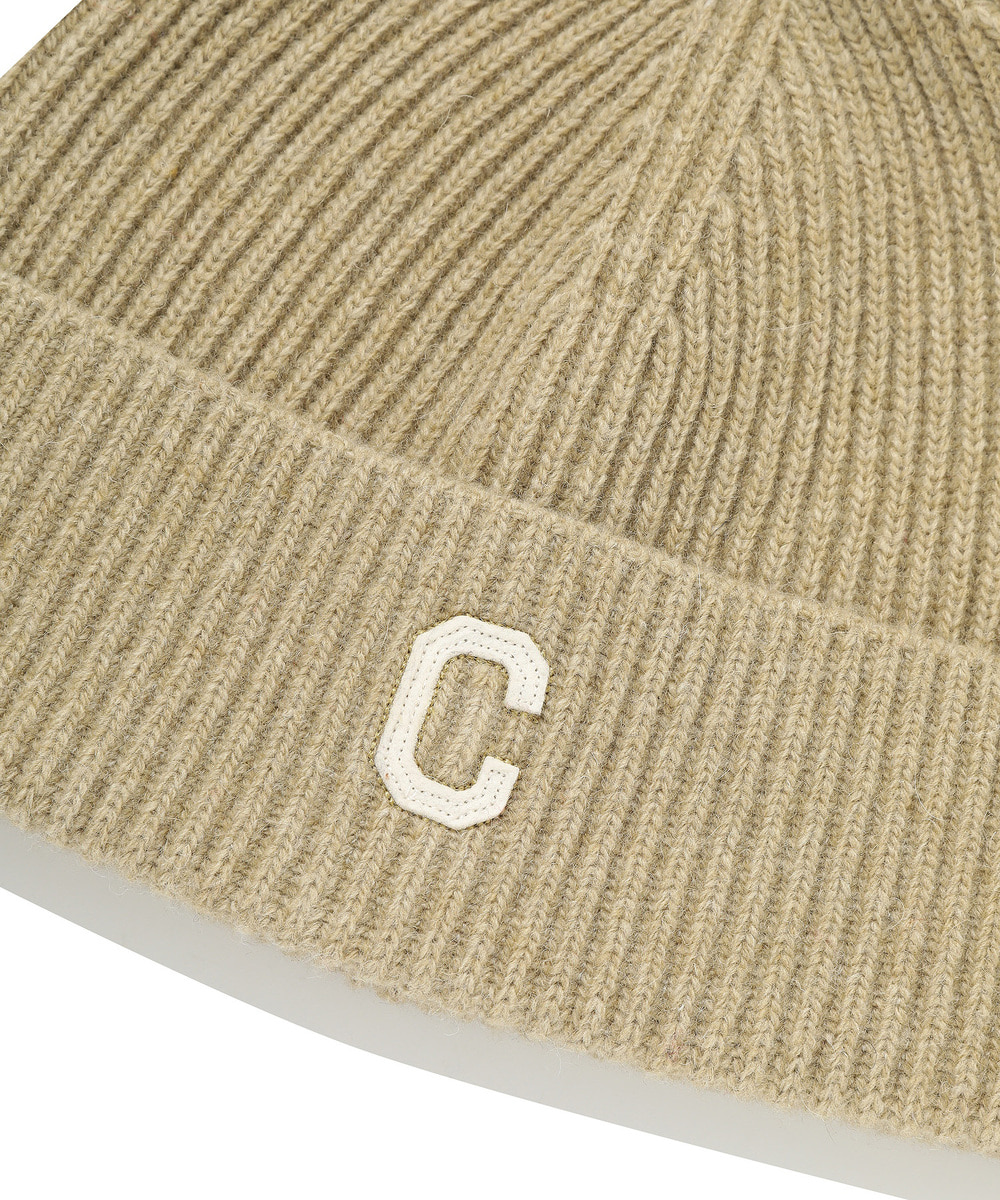 Authentic C Logo Felt Applique Beanie