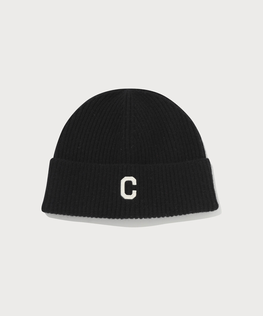 Authentic C Logo Felt Applique Beanie