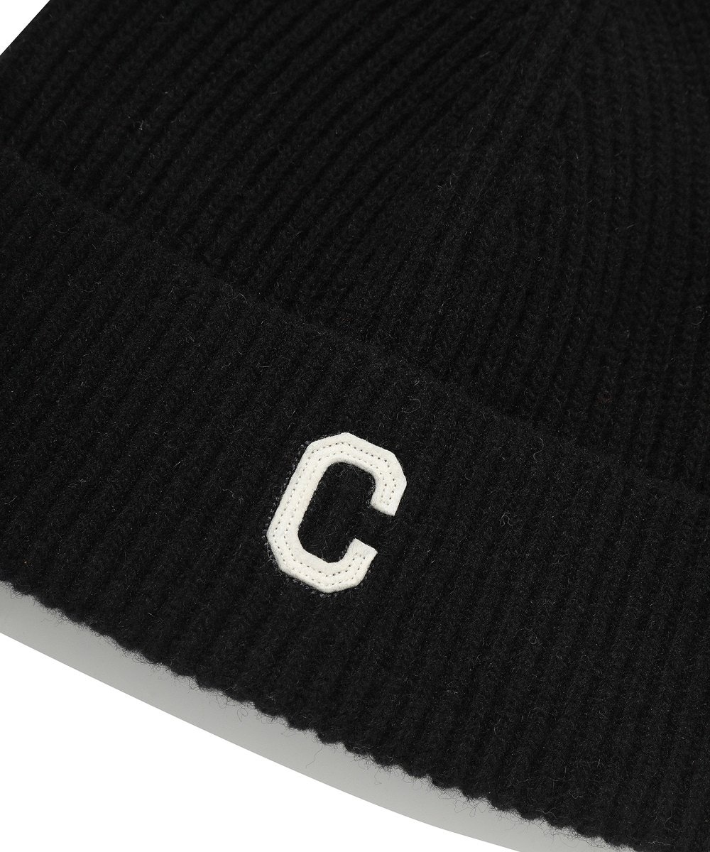 Authentic C Logo Felt Applique Beanie