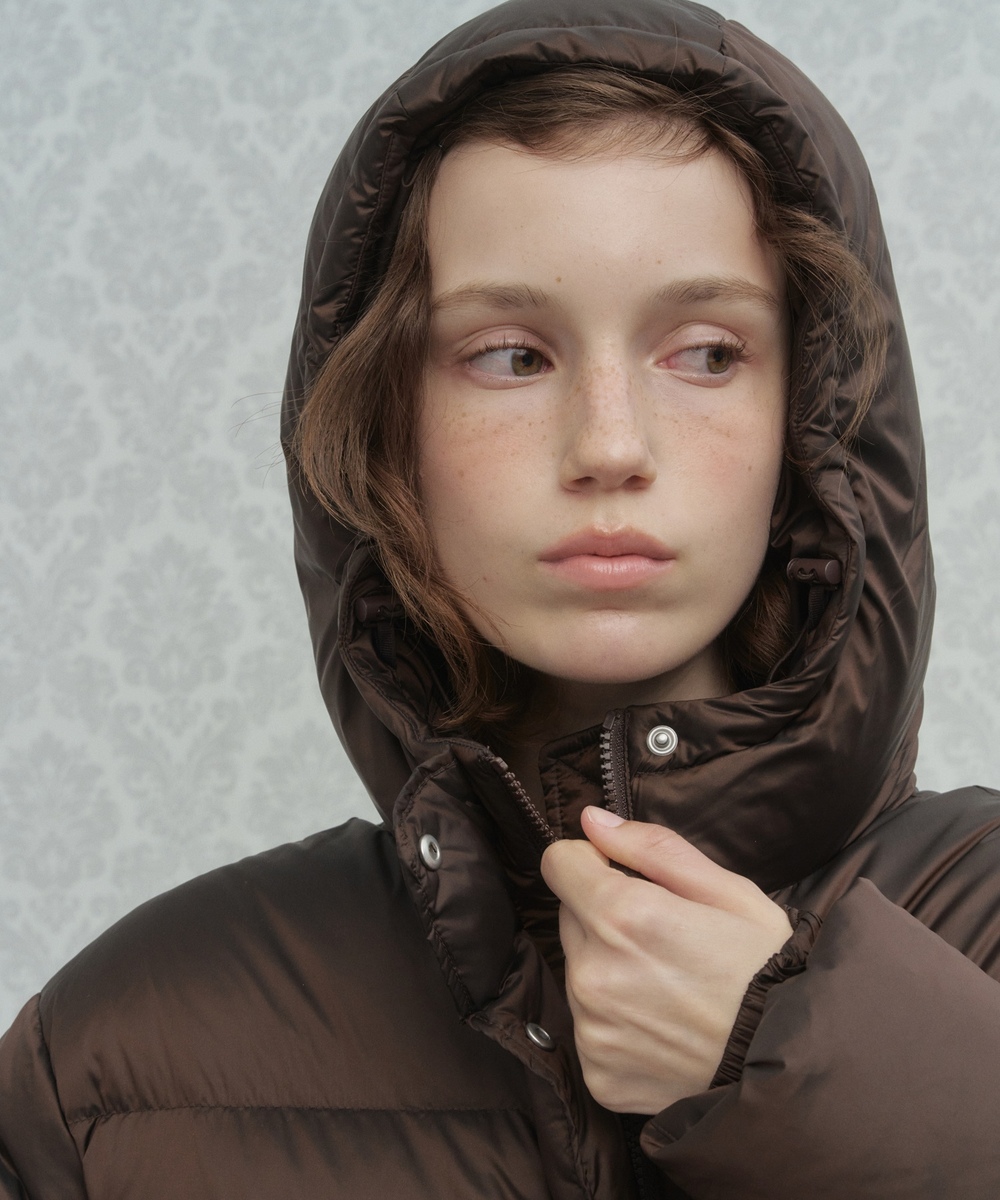 Woman Civic Hooded Down