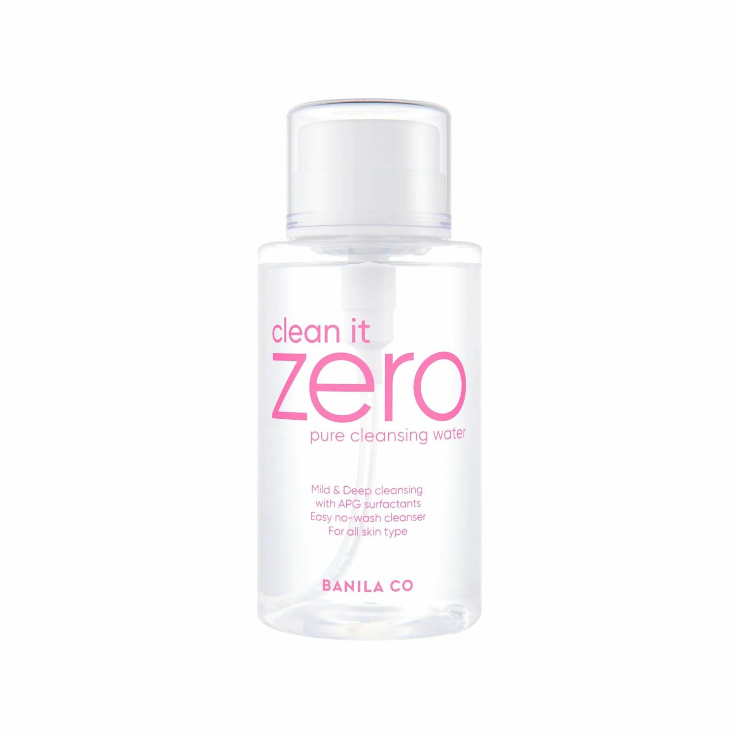 Zero cleansing water