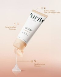 Purito oat set /cream/toner/foam