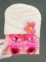 🎀0-3 сартай охидын малгай оймс