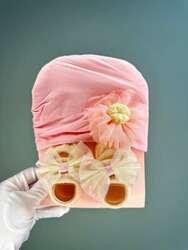 🎀0-3 сартай охидын малгай оймс