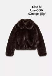 Faux fur jacket