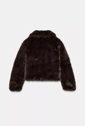 Faux fur jacket