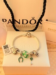 Pandora бугуйвч чарм 925