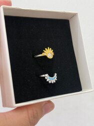 Pandora мөнгөн бөгж