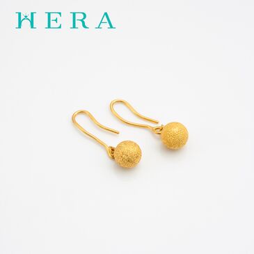 Алтан ээмэг /бөндгөр матт унждаг/