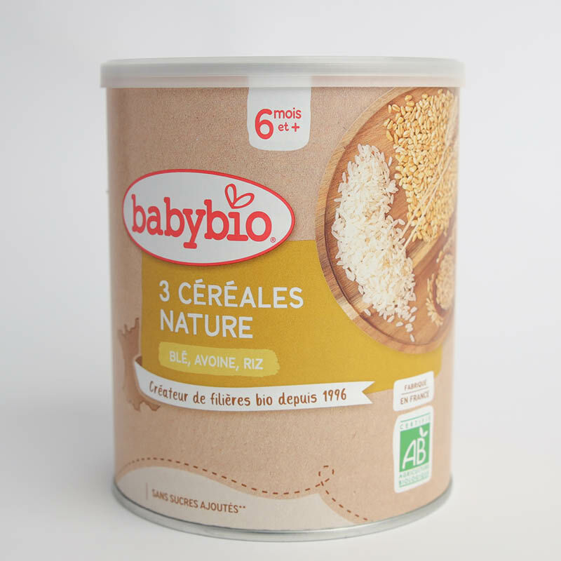 Babybio хөх тариатай хүүхдийн каш 220гр 8+сар