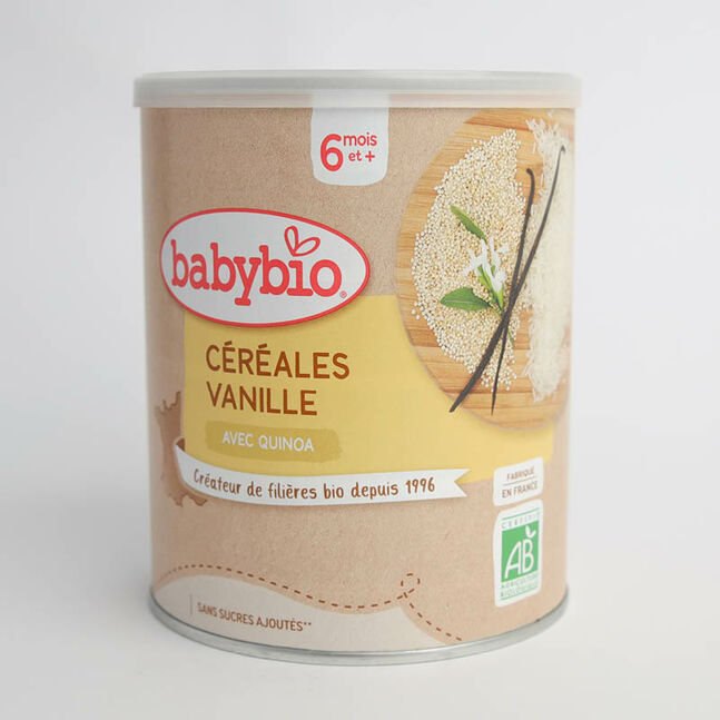 Babybio ваниллатай будааны каш 220гр 6+сар