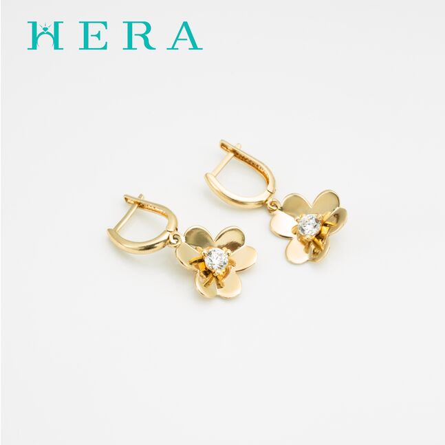 Монет ээмэг /Цэцэгтэй/