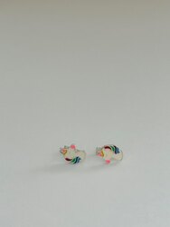 Мөнгөн хүүхдийн ээмэг